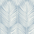 Seabrook Athena Palm Hampton Blue Wallpaper