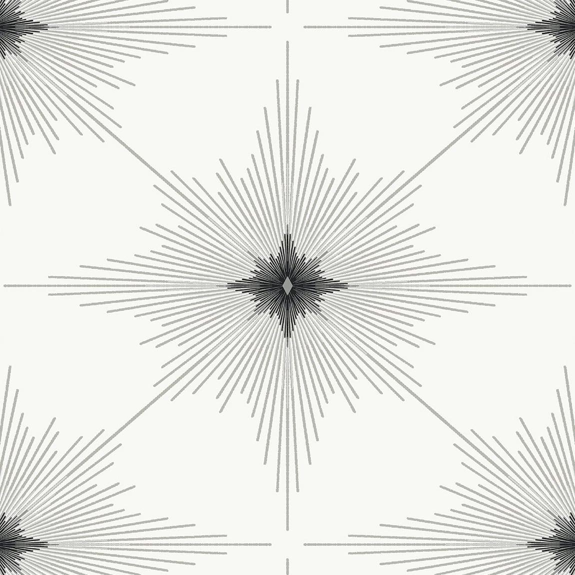 Seabrook North Star White Wallpaper