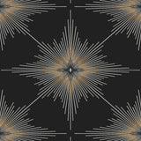 Seabrook North Star Ebony Wallpaper