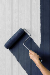 Seabrook Faux Beadboard White Wallpaper