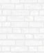 Seabrook Vintage Brick White Wallpaper