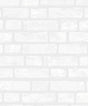 Seabrook Vintage Brick White Wallpaper