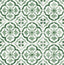 Seabrook Sorento Tile Jungle Green Wallpaper