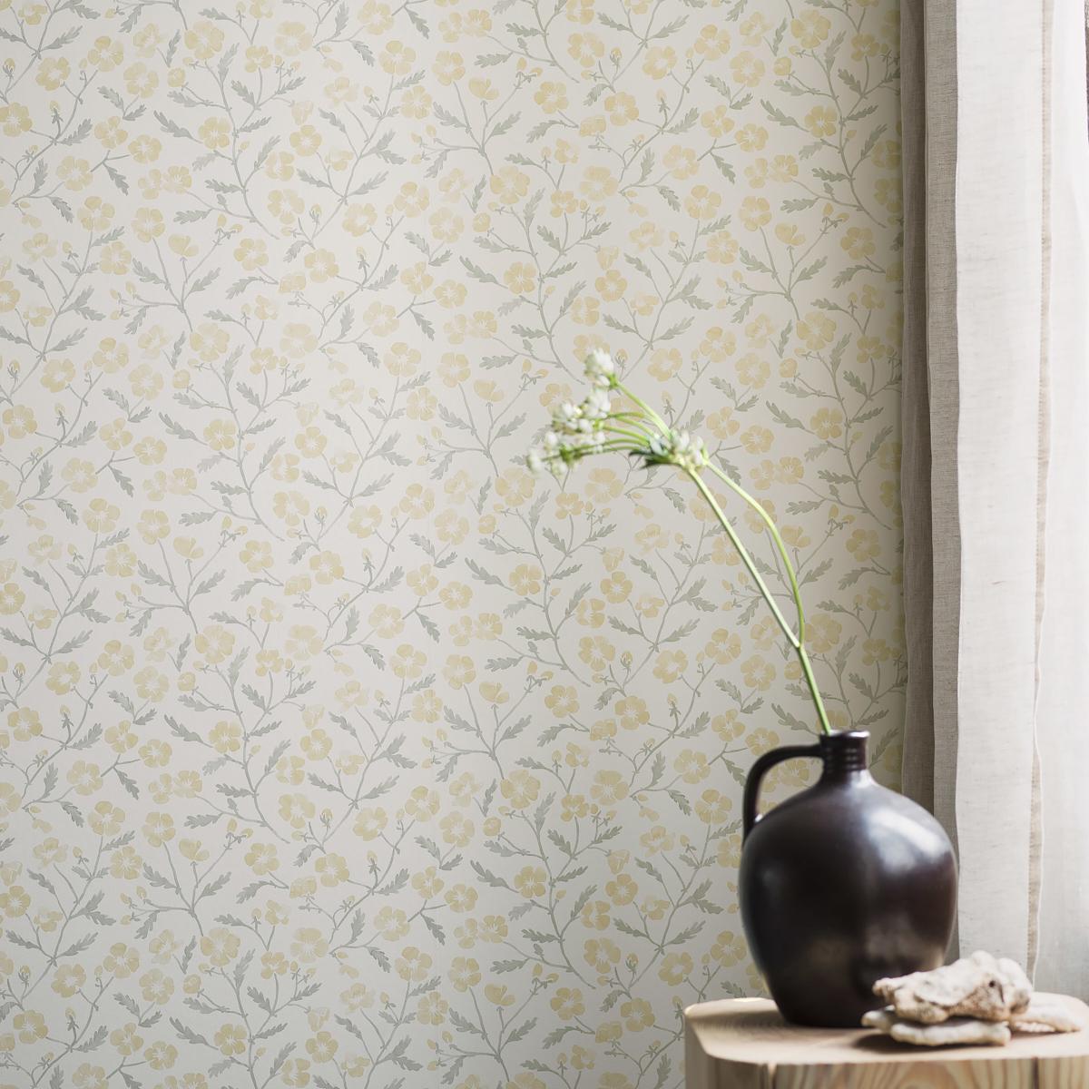 Borastapeter Mira Yellow Wallpaper
