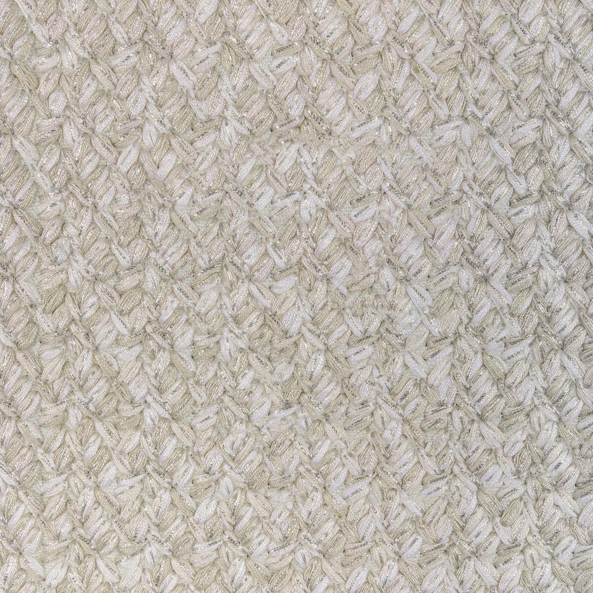 Kravet GILDED LACING NATURAL SILVER Fabric