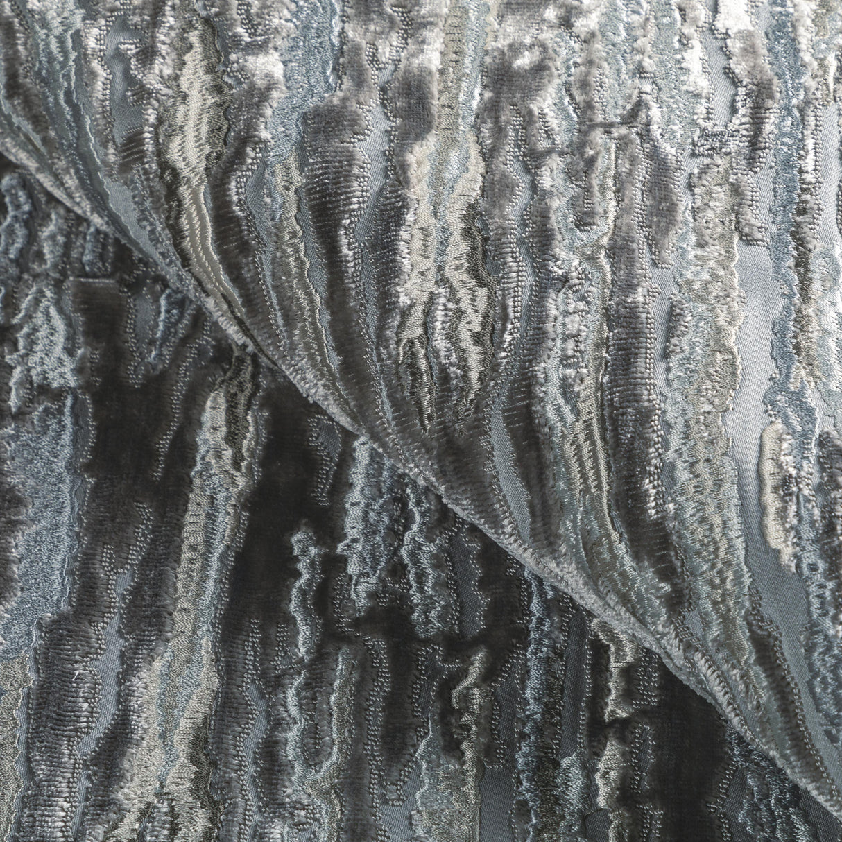 Kravet VELVET WAVES CHARCOAL Upholstery Fabric