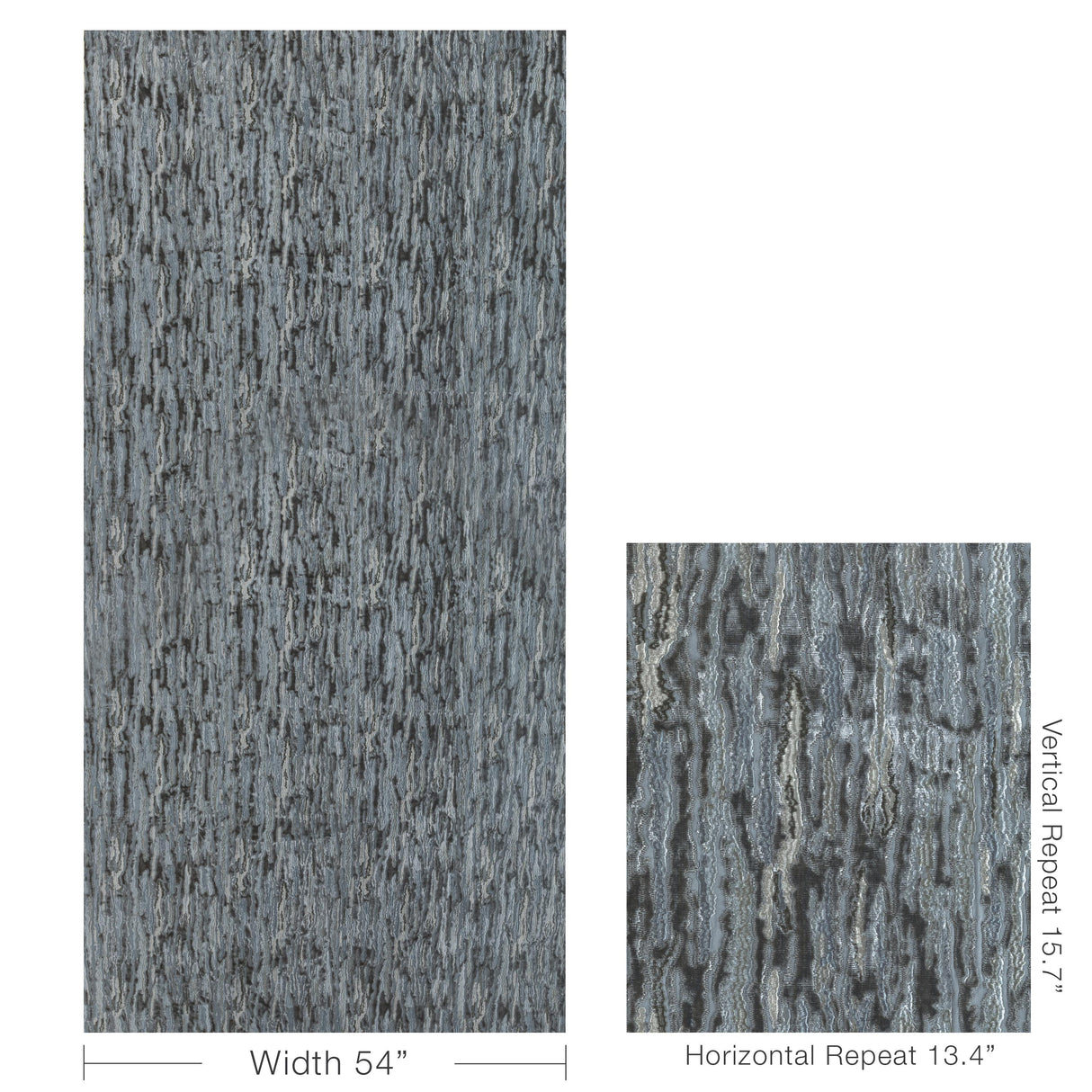 Kravet VELVET WAVES CHARCOAL Upholstery Fabric