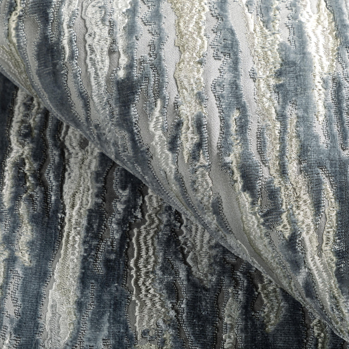 Kravet VELVET WAVES VAPOR BLUE Upholstery Fabric