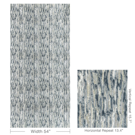 Kravet VELVET WAVES VAPOR BLUE Upholstery Fabric