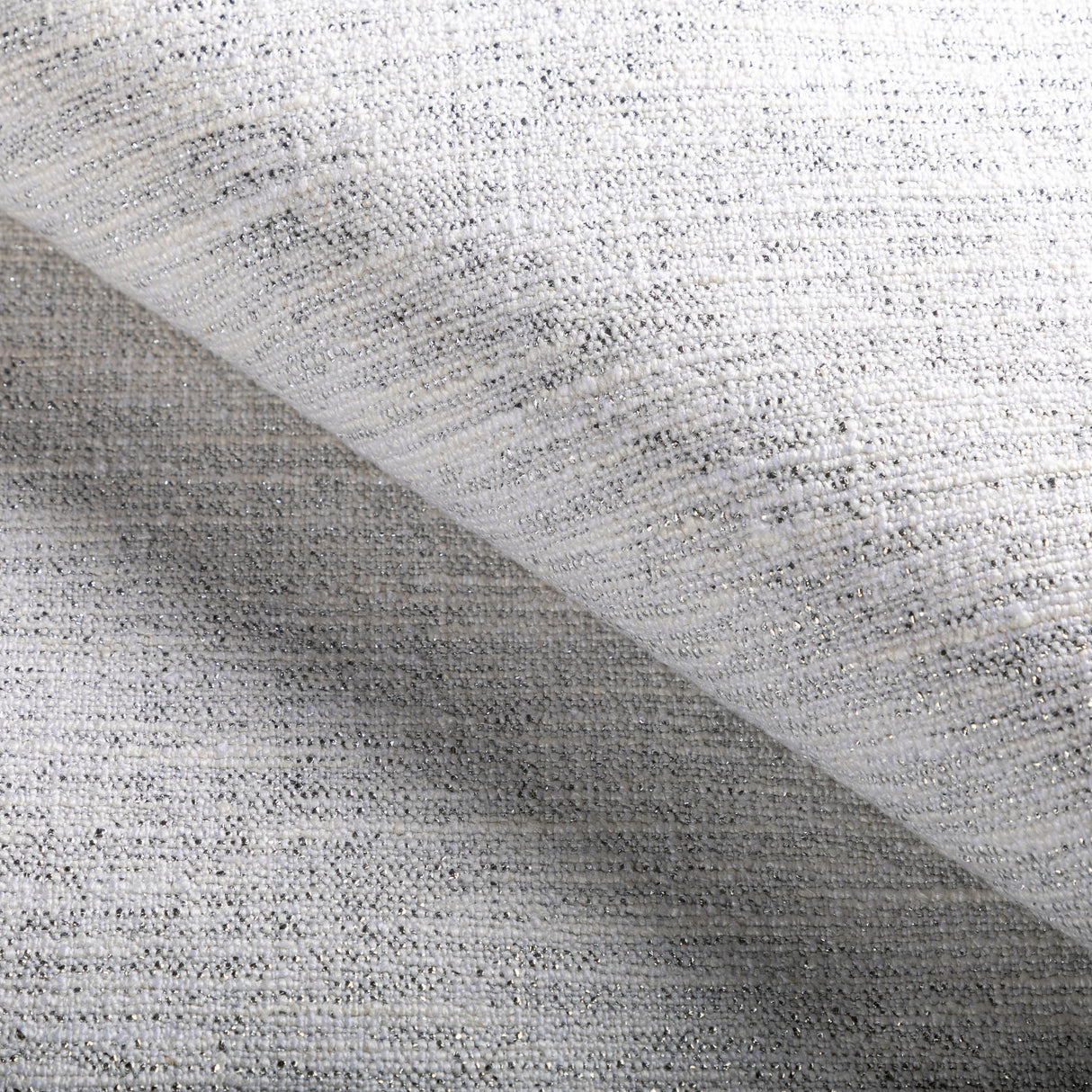 Kravet HEAVY METAL IVORY SILVER Upholstery Fabric