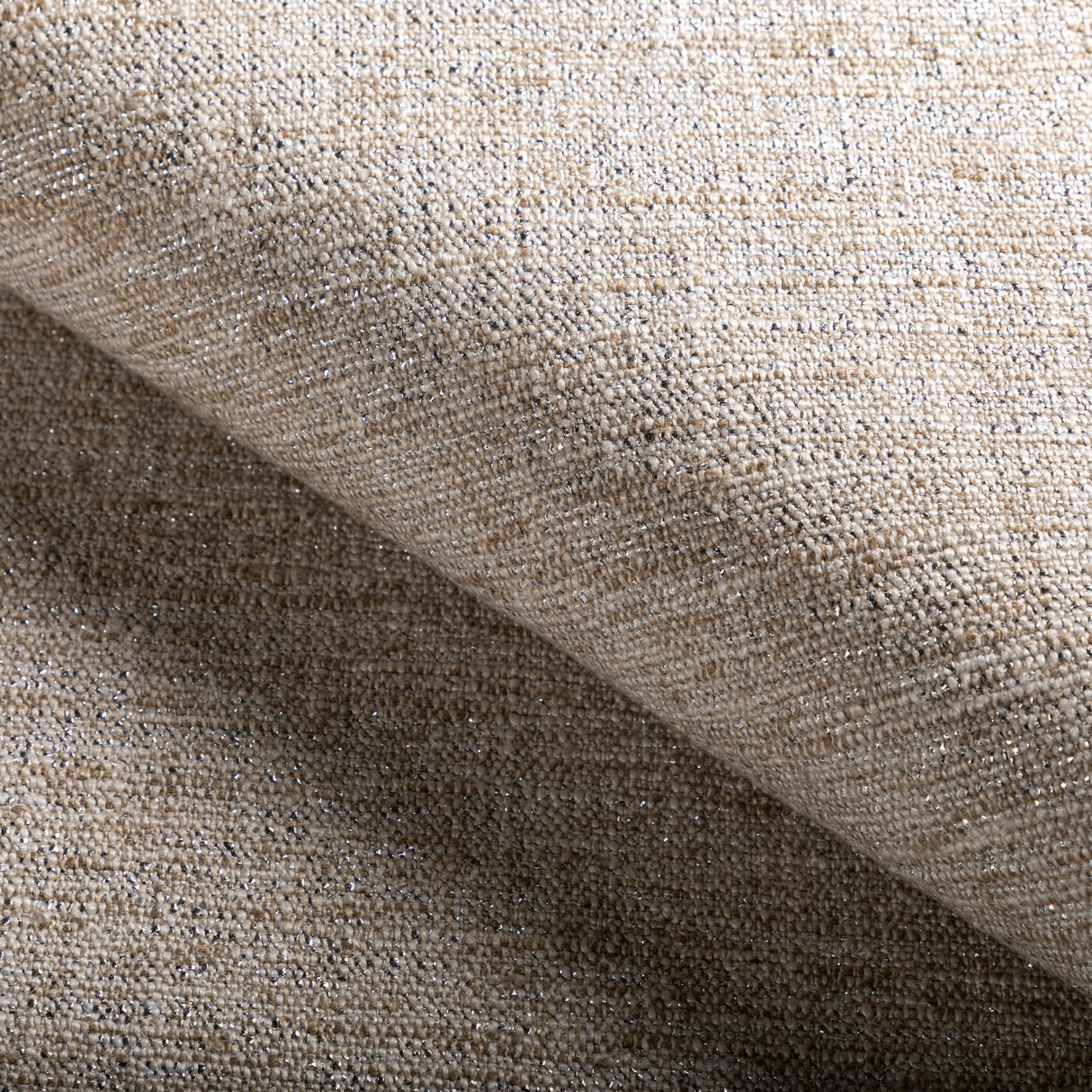 Kravet HEAVY METAL NATURAL SILVER Upholstery Fabric