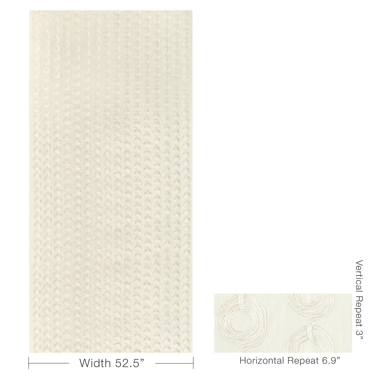 Kravet COINCIDE IVORY Drapery Fabric
