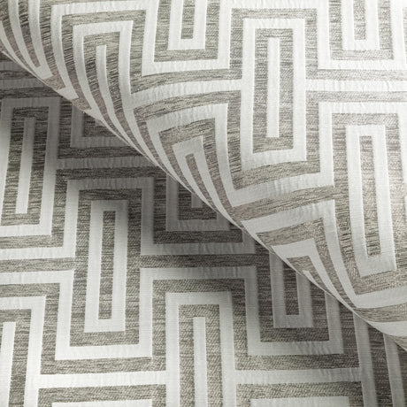 Kravet GEO GLAM IVORY PLATINUM Fabric