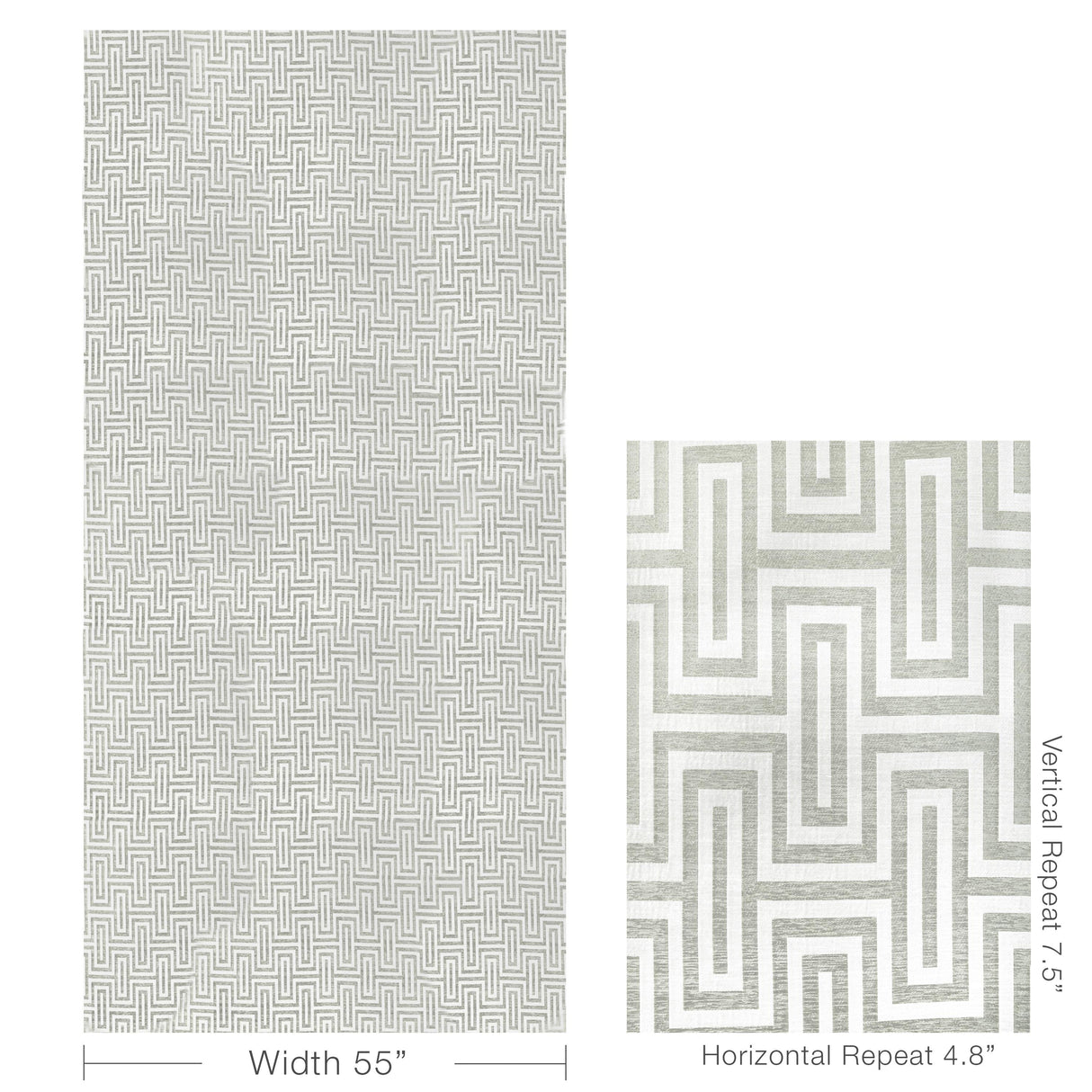 Kravet GEO GLAM IVORY PLATINUM Fabric