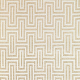 Kravet GEO GLAM IVORY GOLD Fabric