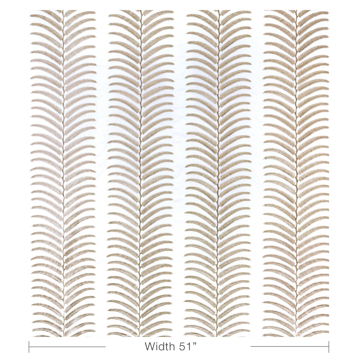 Kravet PLANTAE CAMEL Drapery Fabric