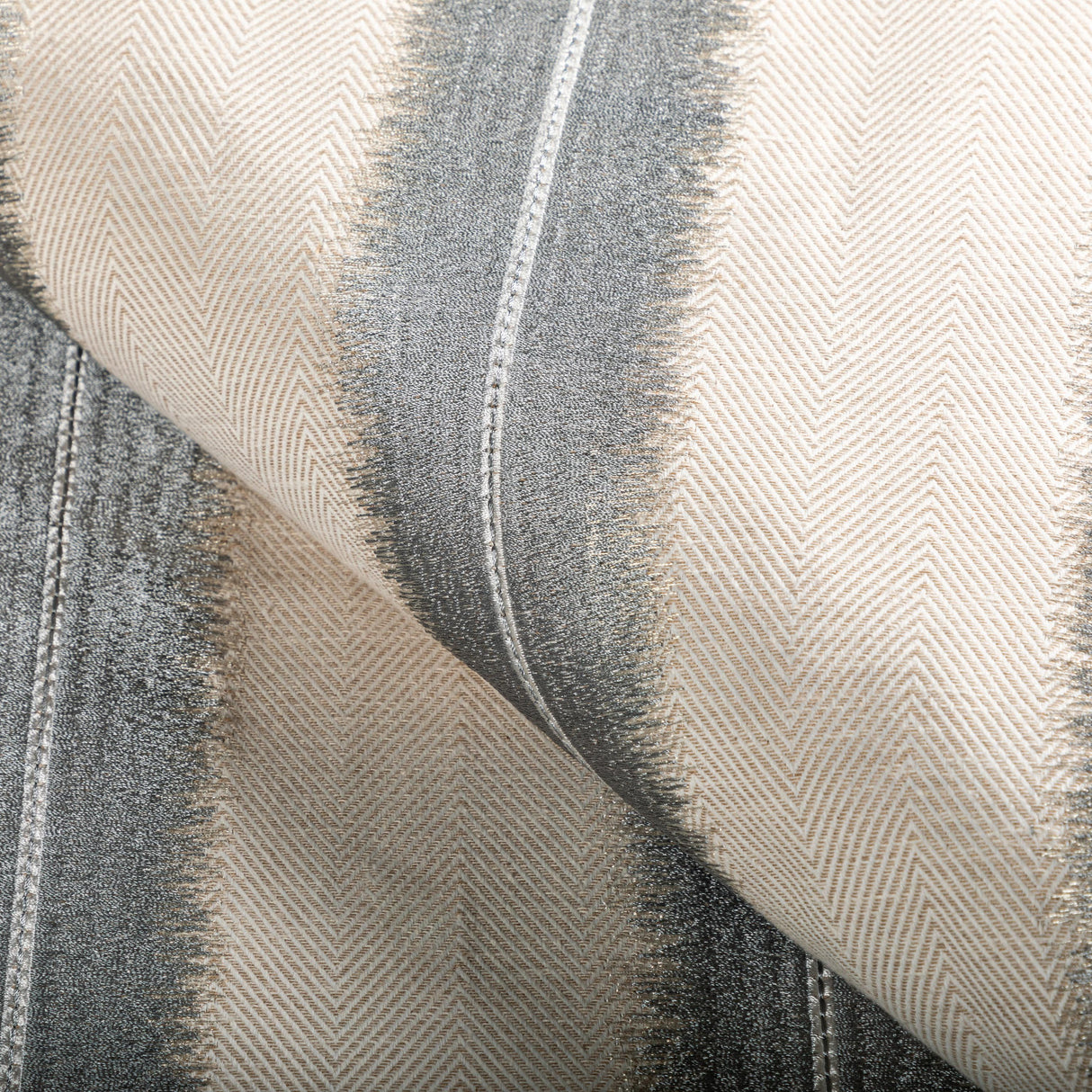 Kravet ETCHED STRIPE FOG Fabric