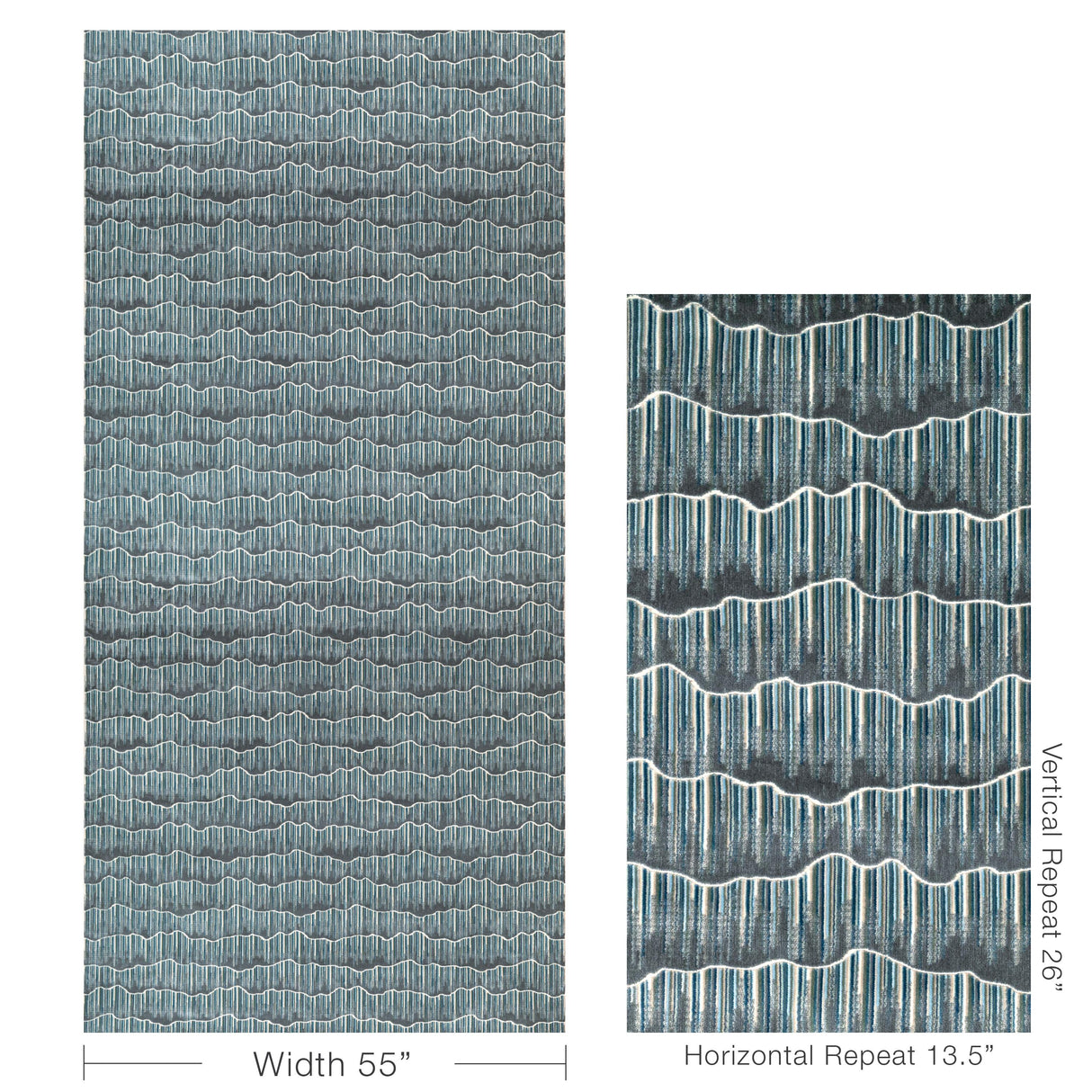 Kravet MOUNTAINSCAPE CHAMBRAY Upholstery Fabric