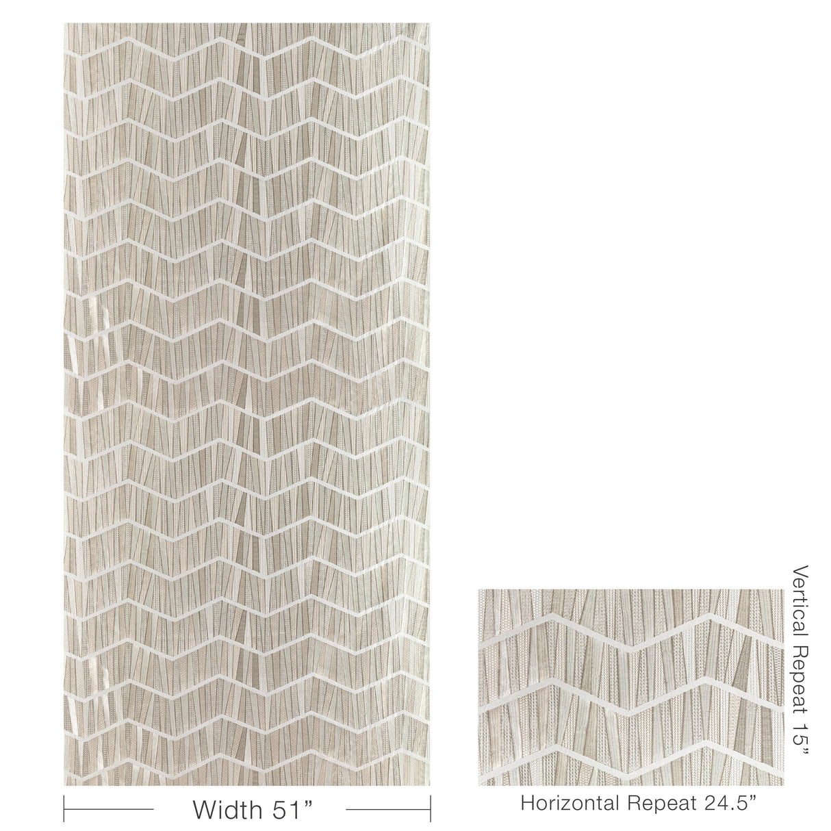 Kravet RIGHT ANGLES IVORY Drapery Fabric