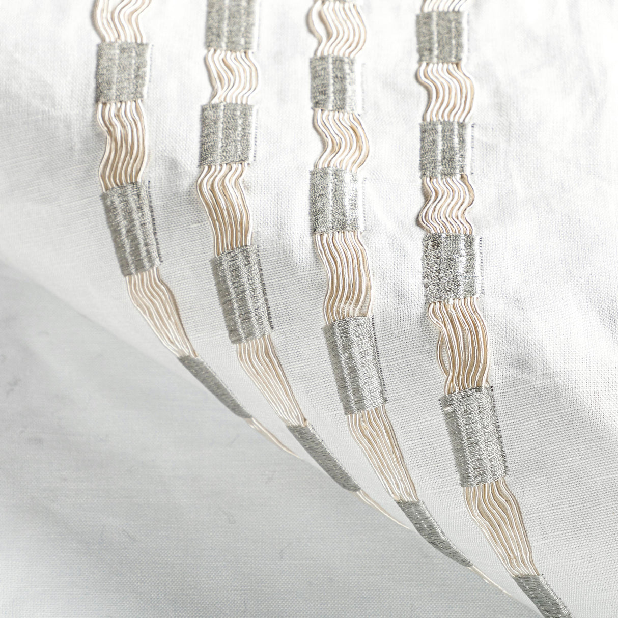 Kravet LINEAR EFFECT PLATINUM Fabric
