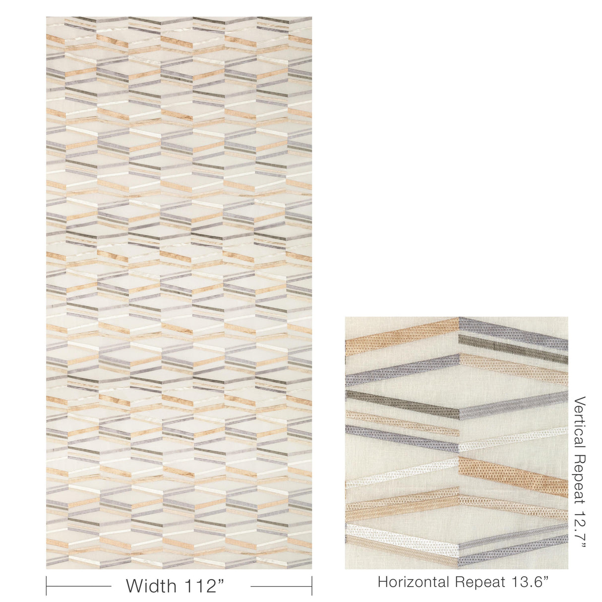Kravet PARABOLA QUARTZ Drapery Fabric
