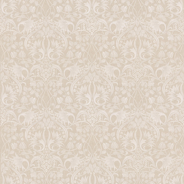 G P & J Baker FRITILLERIE EMBROIDERY NATURAL Drapery Fabric