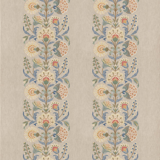 G P & J Baker ANNESLEY BLUE Drapery Fabric