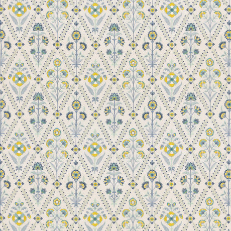 G P & J Baker PERRYCROFT BLUE Drapery Fabric