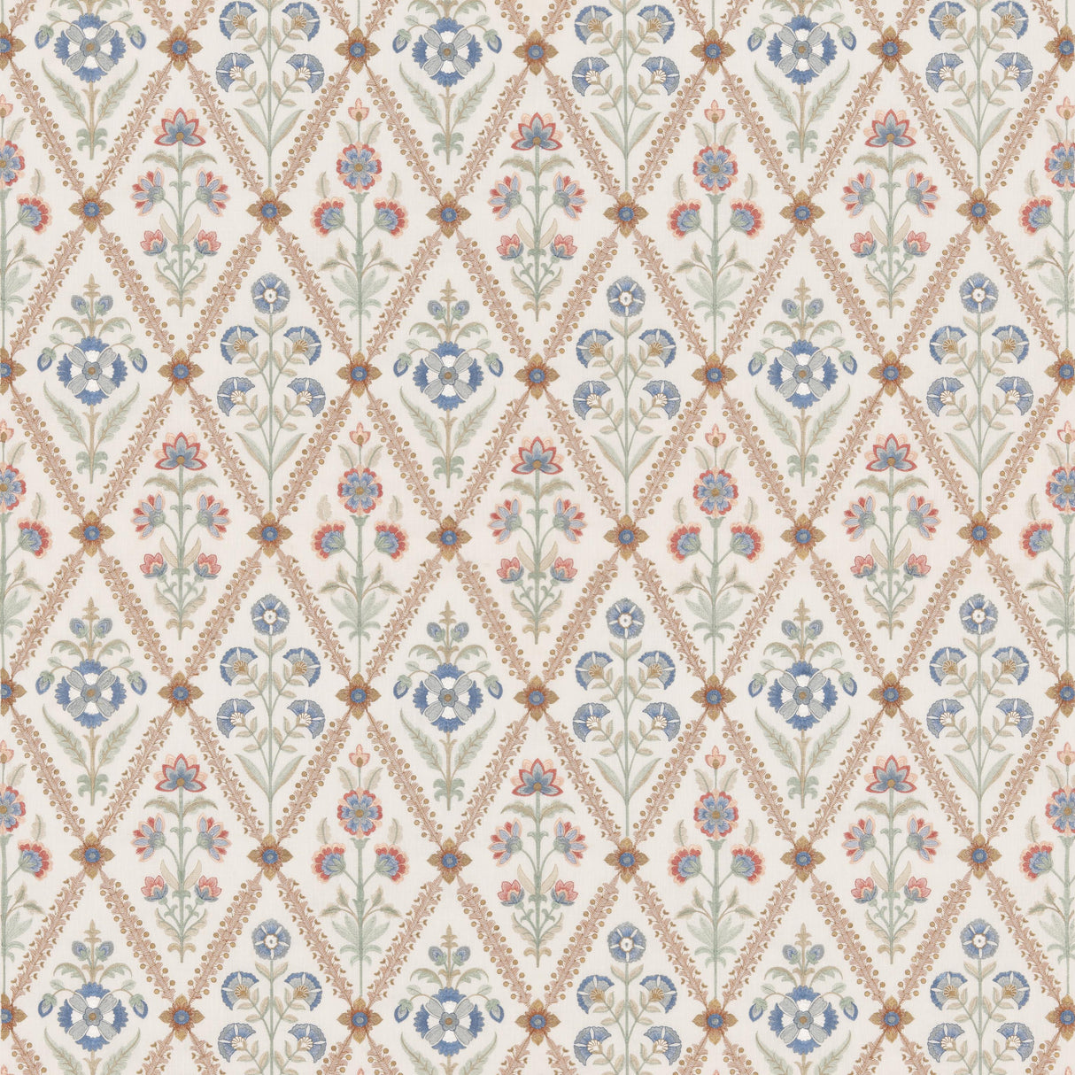 G P & J Baker PERRYCROFT CORAL Drapery Fabric