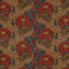 G P & J Baker BRANTWOOD VELVET RED/BLUE Fabric