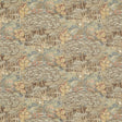 G P & J Baker RUSKIN COTTON TEAL Fabric