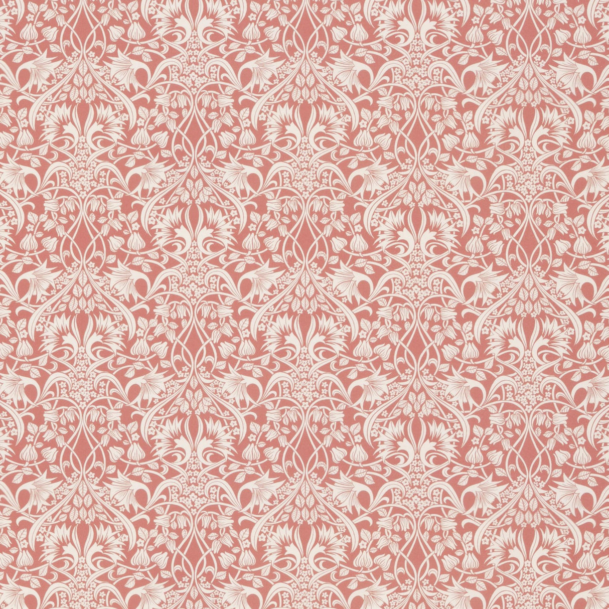 G P & J Baker FRITILLERIE COTTON CORAL Fabric