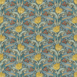 G P & J Baker TULIP & JASMINE COTTON TEAL Fabric