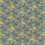 G P & J Baker TULIP & JASMINE COTTON TEAL Fabric