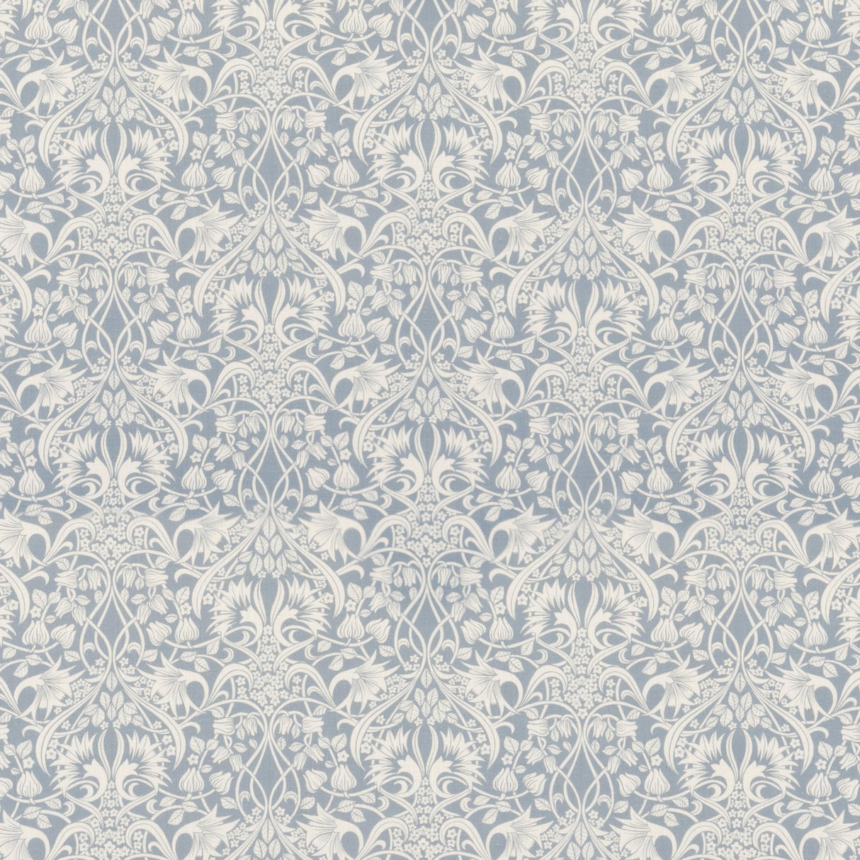 G P & J Baker FRITILLERIE BLUE Fabric