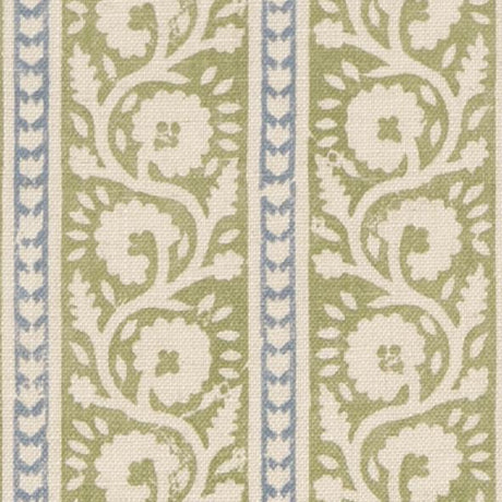 G P & J Baker BIBURY GREEN/BLUE Fabric