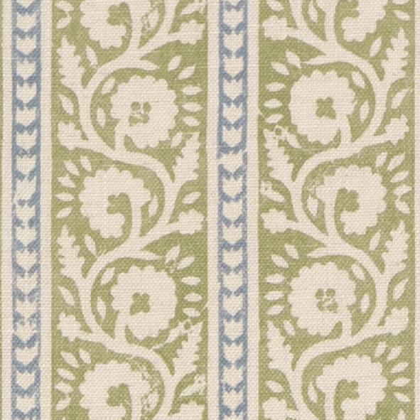 G P & J Baker BIBURY GREEN/BLUE Fabric