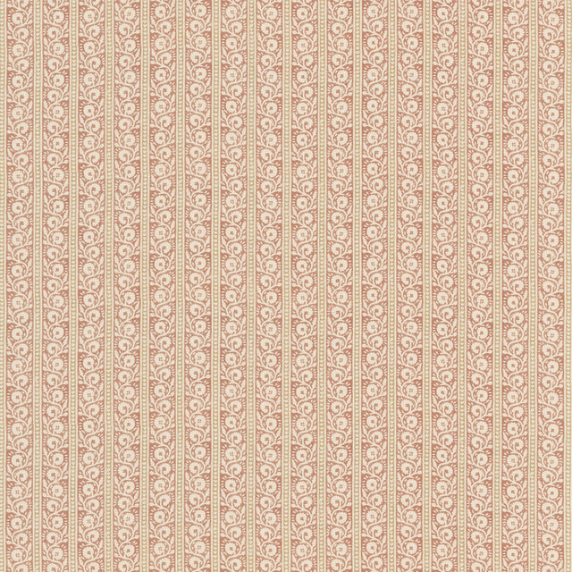G P & J Baker BIBURY RED/SAND Fabric