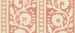 G P & J Baker BIBURY RED/SAND Fabric