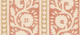 G P & J Baker BIBURY RED/SAND Fabric