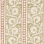 G P & J Baker BIBURY GREEN/RED Fabric