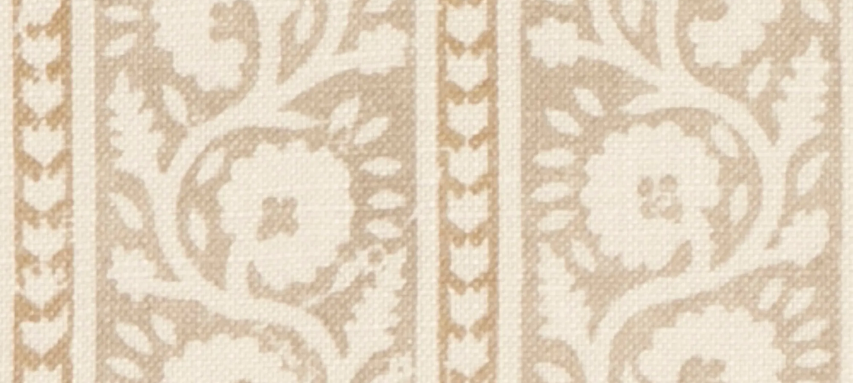 G P & J Baker BIBURY PARCHMENT Fabric