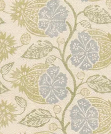 G P & J Baker CALCOT GREEN/BLUE Fabric
