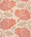 G P & J Baker CALCOT RED Fabric