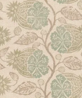 G P & J Baker CALCOT AQUA Fabric
