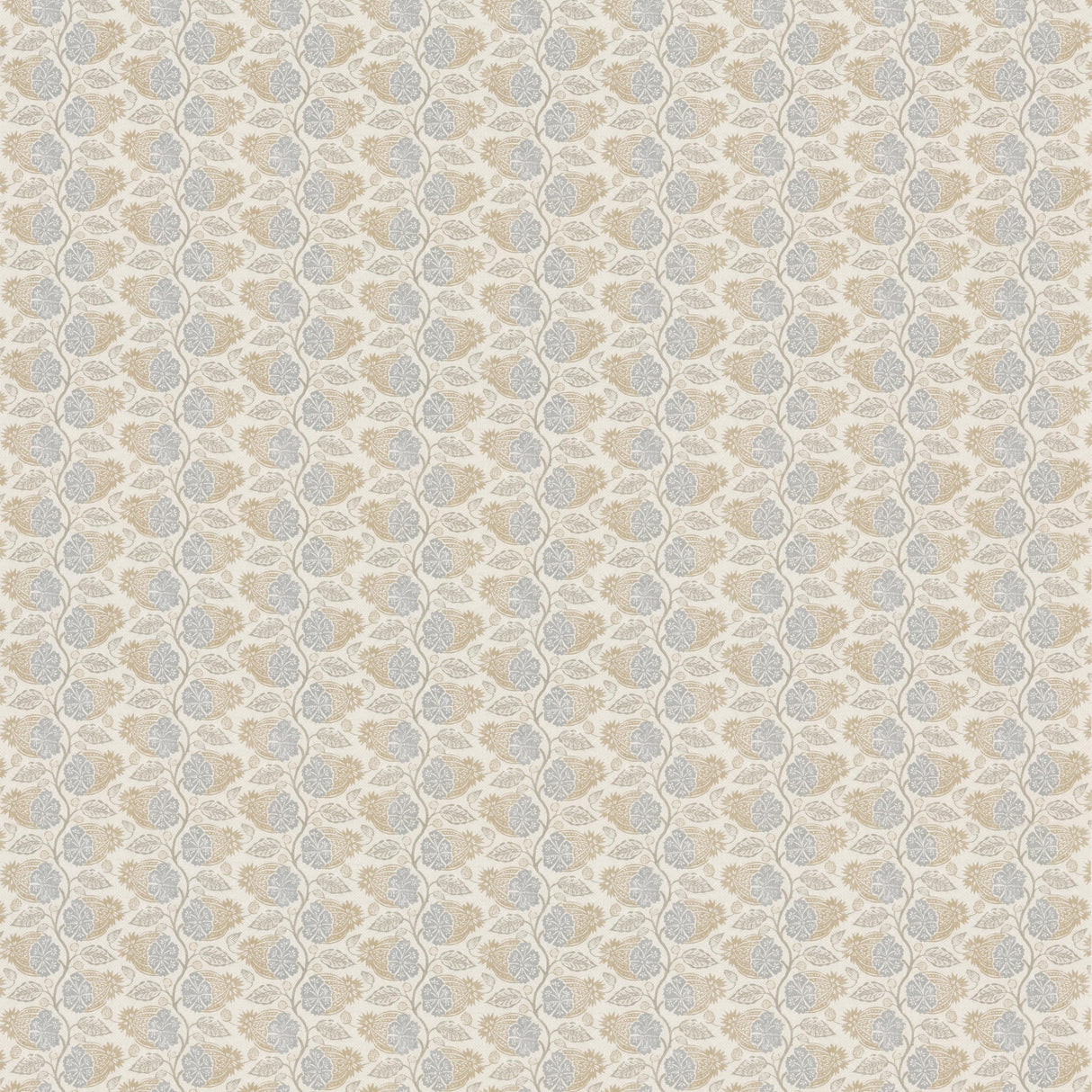 G P & J Baker CALCOT BLUE/SAND Fabric
