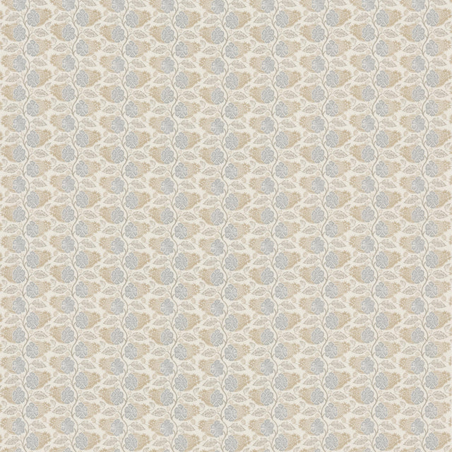 G P & J Baker CALCOT BLUE/SAND Fabric