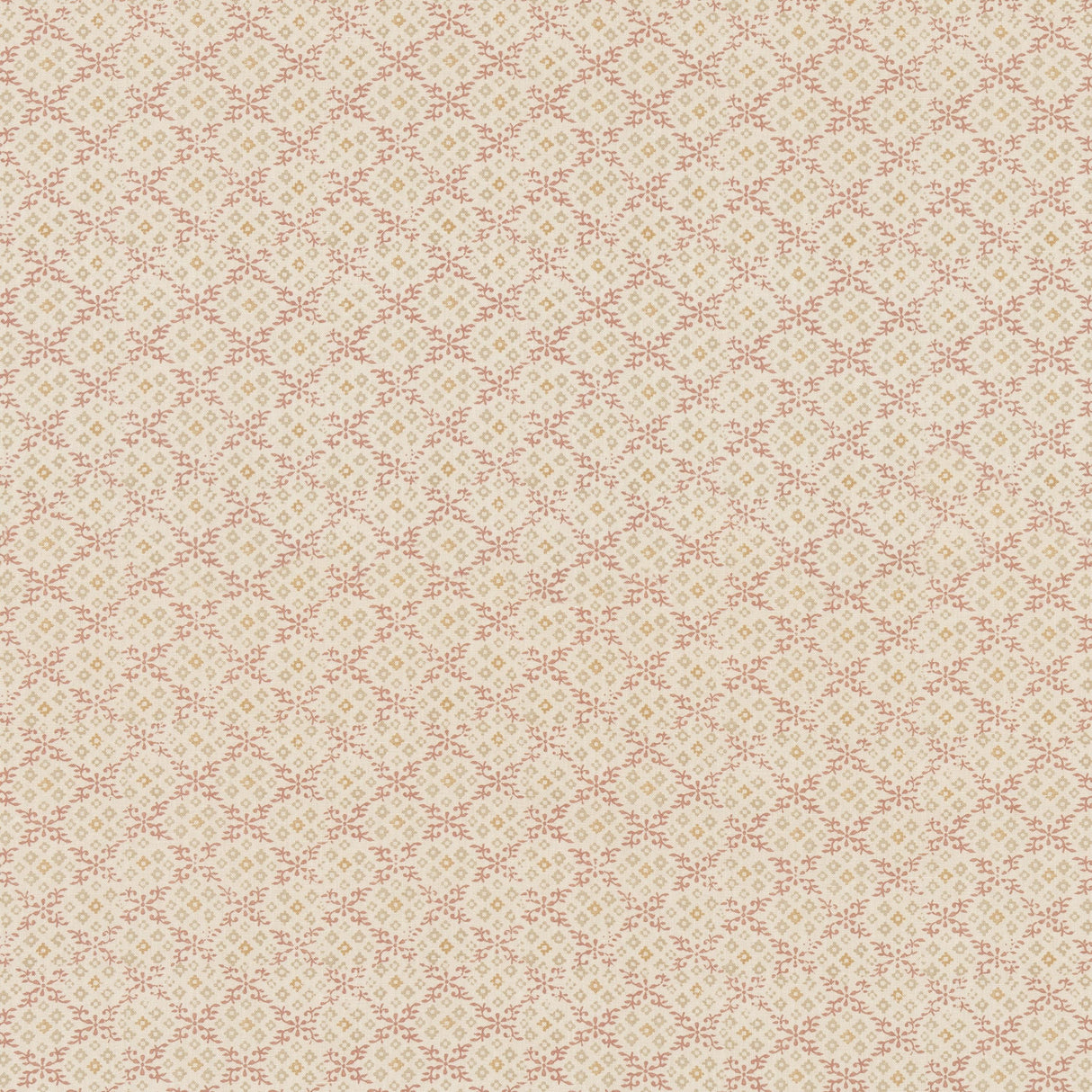 G P & J Baker GRANTLY RED Fabric