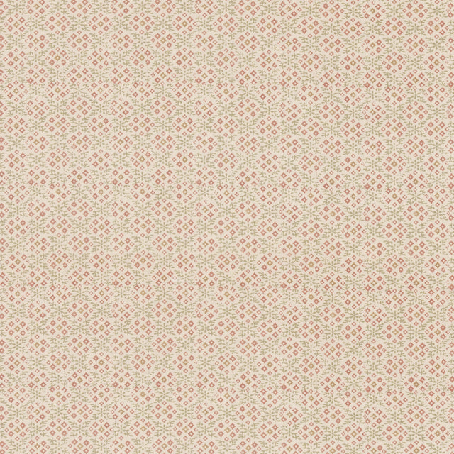 G P & J Baker GRANTLY GREEN/RED Fabric