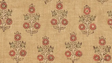 G P & J Baker POPPY SPRIG OCHRE Fabric